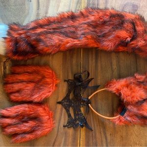 Sexy red FOX Halloween costume